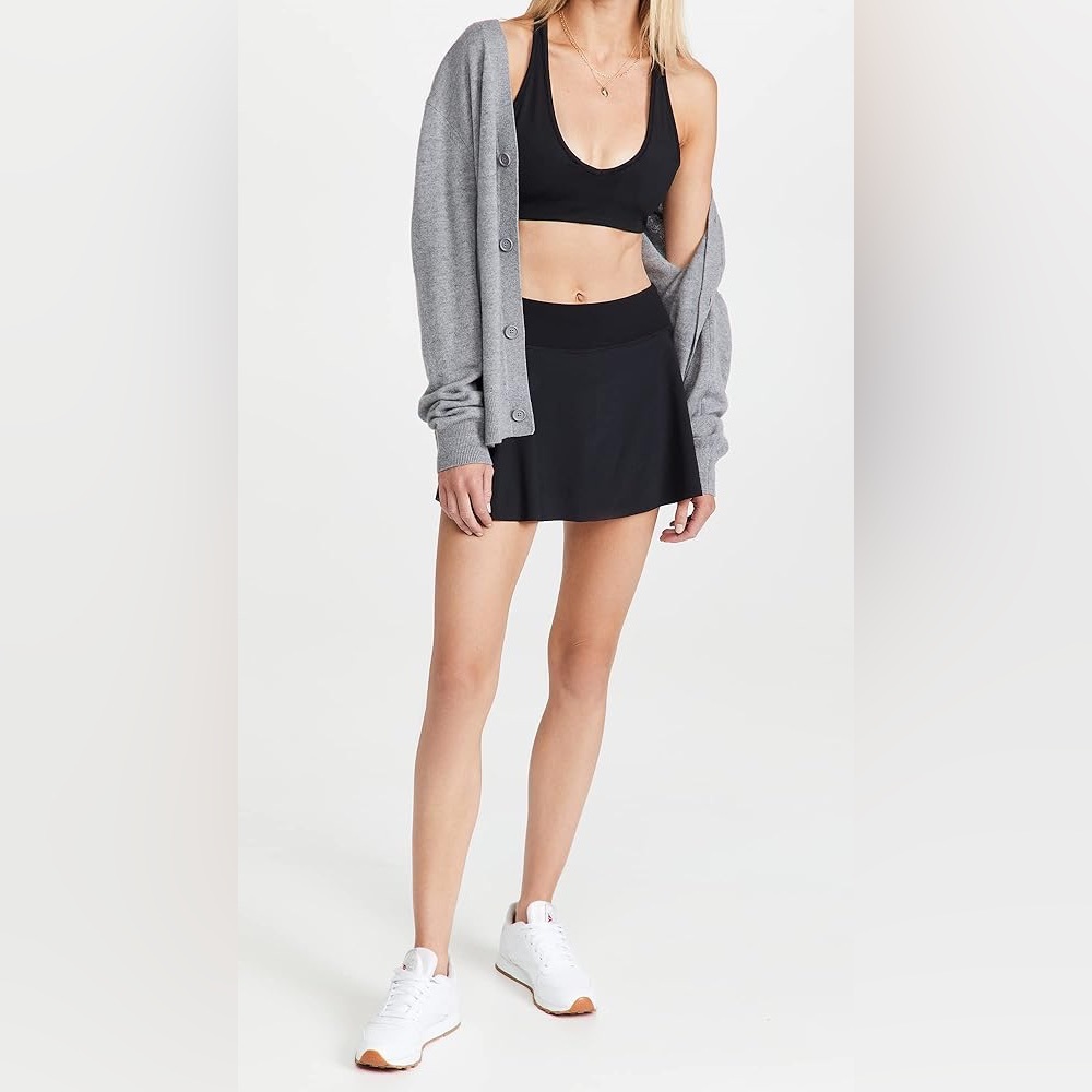 Sweaty Betty Womens Swift Running Skort Black Size Small